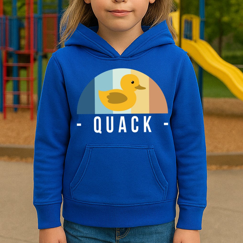 Vintage Retro Quack Rubber Duck Great Gift Kids Hoodie