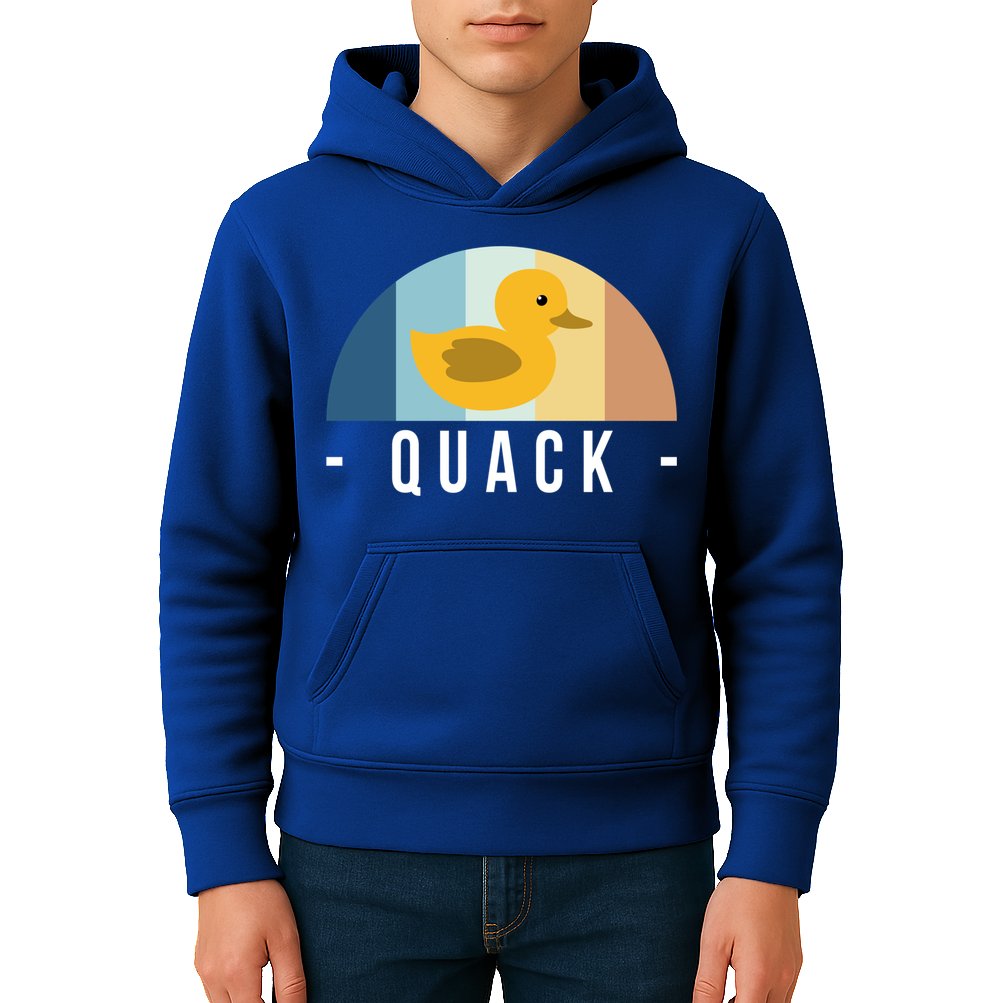 Vintage Retro Quack Rubber Duck Great Gift Kids Hoodie