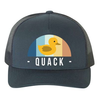 Vintage Retro Quack Rubber Duck Great Gift Yupoong Adult 5-Panel Trucker Hat