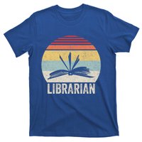 Vintage Retro Reading Book Librarian Book Lover Gift Funny Gift T-Shirt