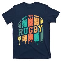 Vintage Retro Rugby Player Rugby Fan Rugby Coach T-Shirt