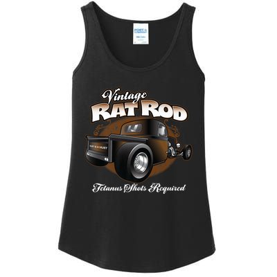 Vintage Rat Rod Pickup Truck Hot Rod Ladies Essential Tank