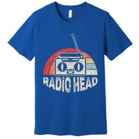 Vintage Retro Radio Head  Premium T-Shirt