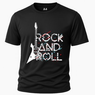 Vintage Retro Rock And Roll Performance Shirt