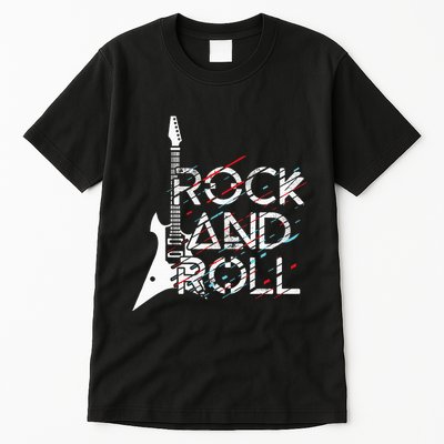 Vintage Retro Rock And Roll Tall T-Shirt