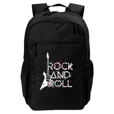 Vintage Retro Rock And Roll Backpack