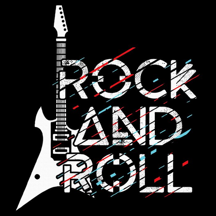 Vintage Retro Rock And Roll Bucket Hat