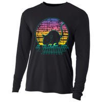 Vintage Rat Rodent Lover Rat Owner Cooling Performance Long Sleeve Crew