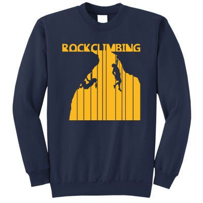 Vintage Retro Rock Climbing Gift Sweatshirt