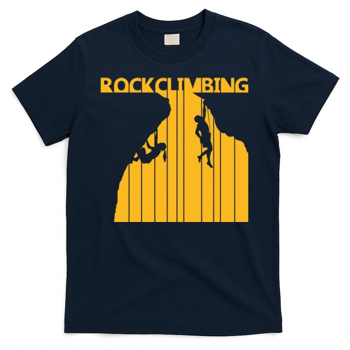 Vintage Retro Rock Climbing Gift T-Shirt