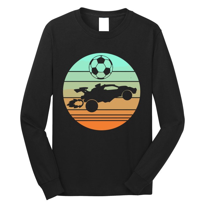 Vintage Rocket Rc Soccer Car Long Sleeve Shirt