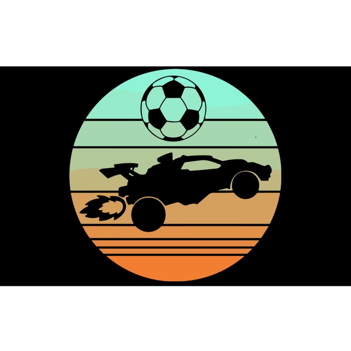 Vintage Rocket Rc Soccer Car Bumper Sticker