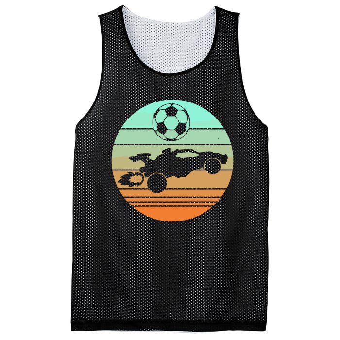 Vintage Rocket Rc Soccer Car Mesh Reversible Basketball Jersey Tank