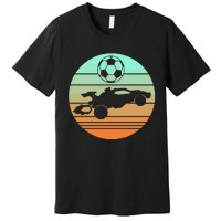 Vintage Rocket Rc Soccer Car Premium T-Shirt