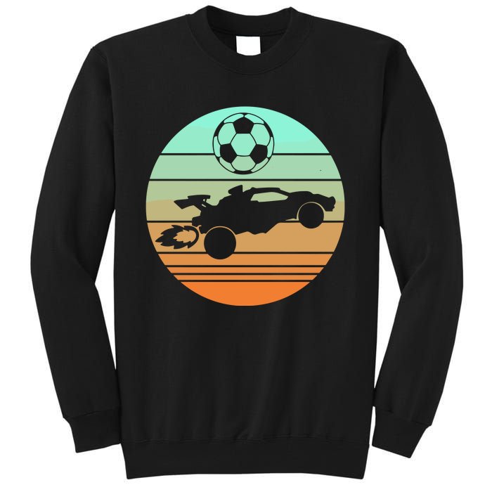 Vintage Rocket Rc Soccer Car Tall Sweatshirt