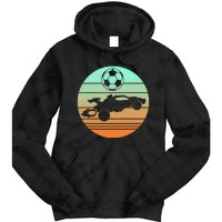 Vintage Rocket Rc Soccer Car Tie Dye Hoodie