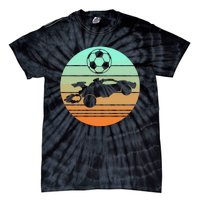 Vintage Rocket Rc Soccer Car Tie-Dye T-Shirt