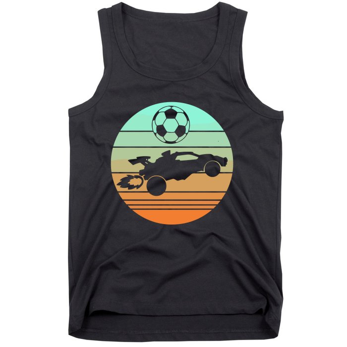 Vintage Rocket Rc Soccer Car Tank Top