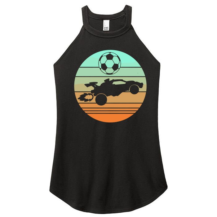 Vintage Rocket Rc Soccer Car Women's Perfect Tri Rocker Tank