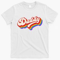Vintage Retro Rainbow Daddy T-Shirt