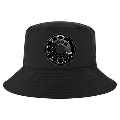 Vintage Retro Rotary Phone Dial Cool Comfort Performance Bucket Hat