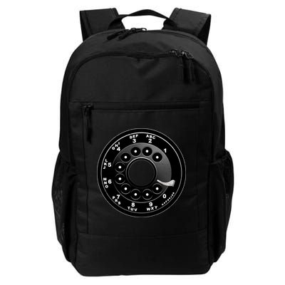 Vintage Retro Rotary Phone Dial Backpack