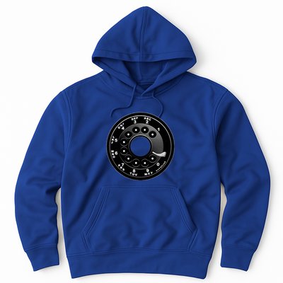 Vintage Retro Rotary Phone Dial Hoodie