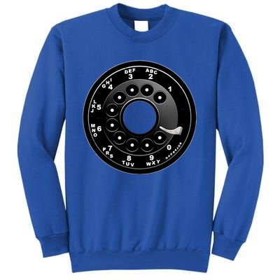 Vintage Retro Rotary Phone Dial Sweatshirt