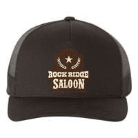 Vintage Rock Ridge Saloon Yupoong Adult 5-Panel Trucker Hat