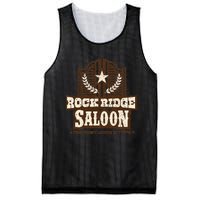 Vintage Rock Ridge Saloon Mesh Reversible Basketball Jersey Tank