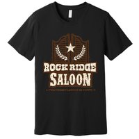 Vintage Rock Ridge Saloon Premium T-Shirt