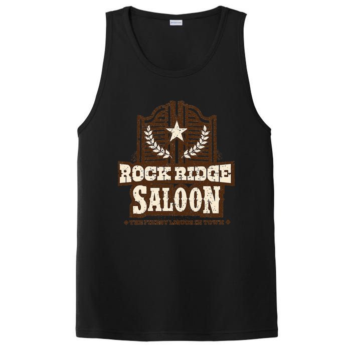 Vintage Rock Ridge Saloon PosiCharge Competitor Tank