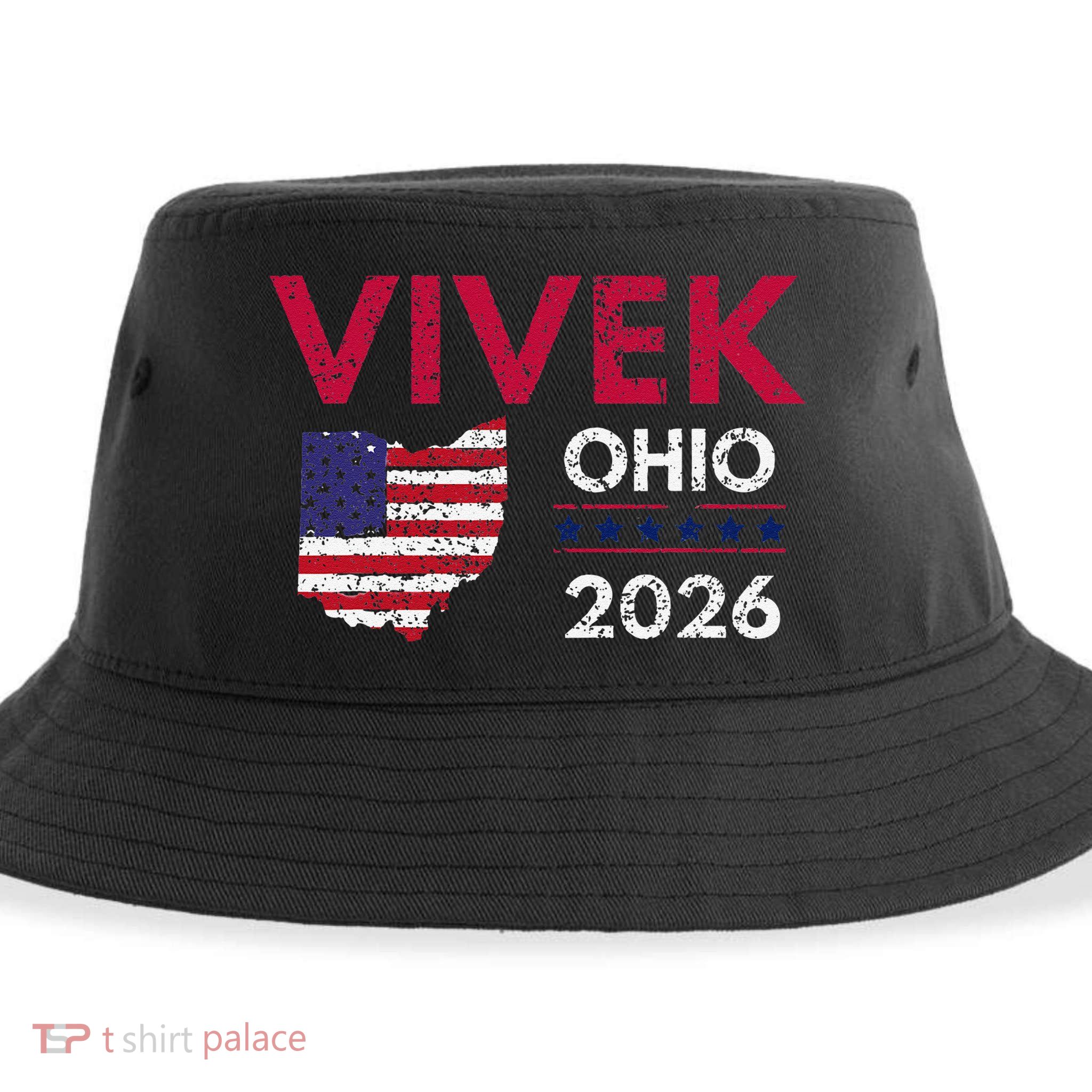 Vivek Ramaswamy Retro Grunge Vivek Governor Of Ohio 2026 Sustainable Bucket Hat