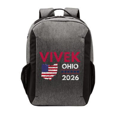 Vivek Ramaswamy Retro Grunge Vivek Governor Of Ohio 2026 Vector Backpack