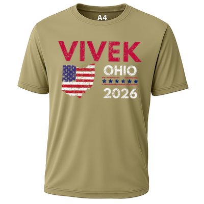 Vivek Ramaswamy Retro Grunge Vivek Governor Of Ohio 2026 Performance Shirt