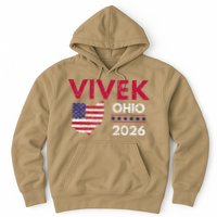 Vivek Ramaswamy Retro Grunge Vivek Governor Of Ohio 2026 Hoodie
