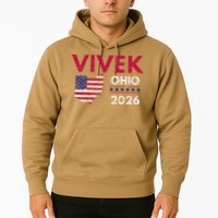 Vivek Ramaswamy Retro Grunge Vivek Governor Of Ohio 2026 Hoodie
