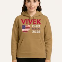 Vivek Ramaswamy Retro Grunge Vivek Governor Of Ohio 2026 Hoodie