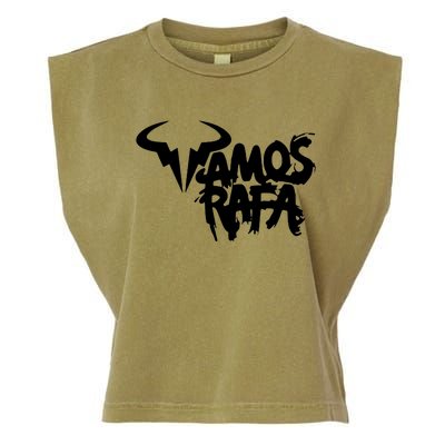 Vamos Rafa Rafael Nadal Tennis Lover Garment-Dyed Women's Muscle Tee