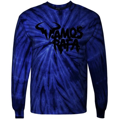 Vamos Rafa Rafael Nadal Tennis Lover Tie-Dye Long Sleeve Shirt