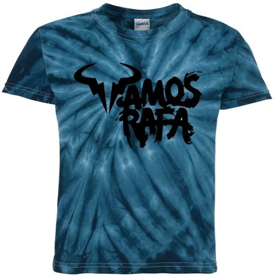 Vamos Rafa Rafael Nadal Tennis Lover Kids Tie-Dye T-Shirt