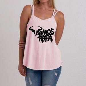 Vamos Rafa Rafael Nadal Tennis Lover Women's Strappy Tank