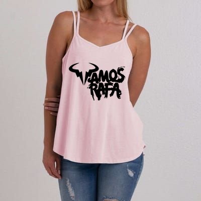 Vamos Rafa Rafael Nadal Tennis Lover Women's Strappy Tank