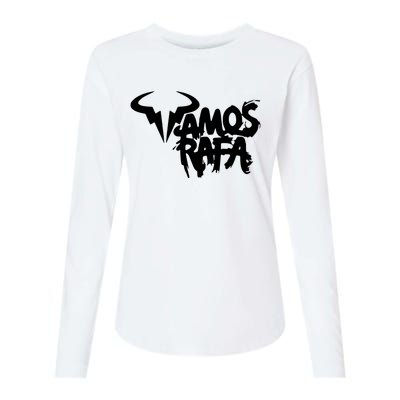 Vamos Rafa Rafael Nadal Tennis Lover Womens Cotton Relaxed Long Sleeve T-Shirt