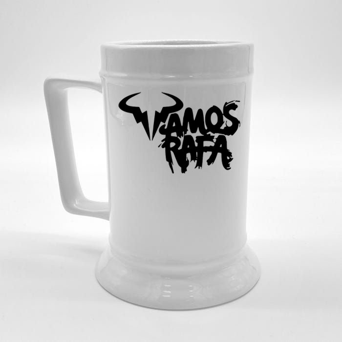 Vamos Rafa Rafael Nadal Tennis Lover Beer Stein