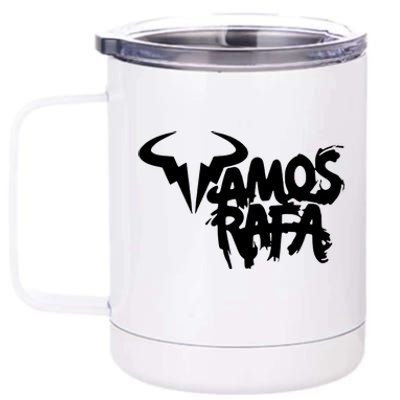 Vamos Rafa Rafael Nadal Tennis Lover 12 oz Stainless Steel Tumbler Cup