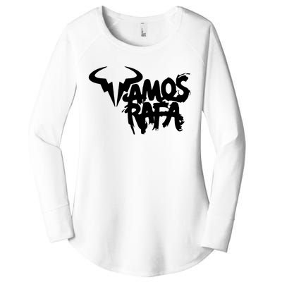 Vamos Rafa Rafael Nadal Tennis Lover Women's Perfect Tri Tunic Long Sleeve Shirt