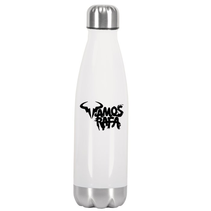 Vamos Rafa Rafael Nadal Tennis Lover Stainless Steel Insulated Water Bottle