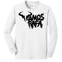 Vamos Rafa Rafael Nadal Tennis Lover Kids Long Sleeve Shirt