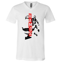 Vamos Rafa Rafael Nadal Tennis Lover V-Neck T-Shirt